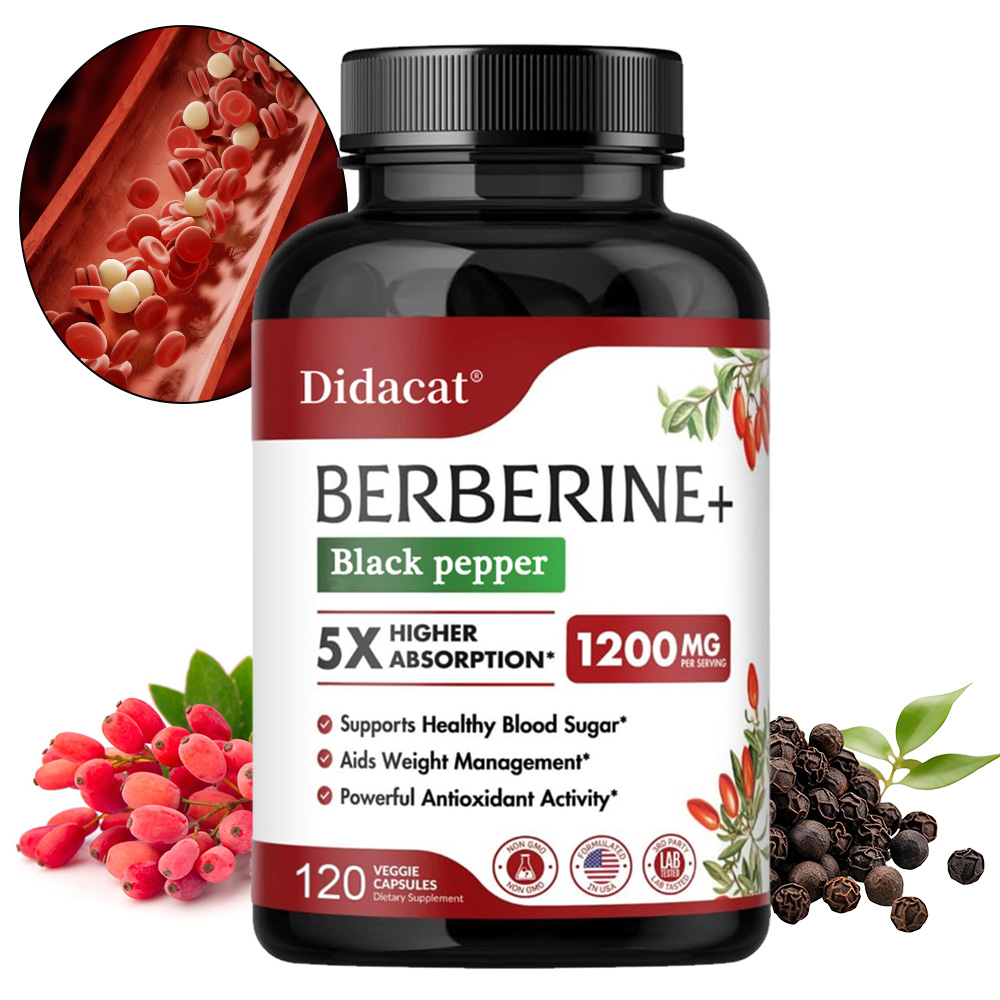 Berberine Hcl Capsule - Berberine Supplement 1200mg - Ultra Zuivere