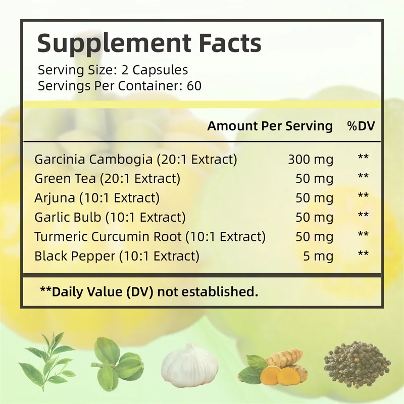 Garcinia Cambogia-capsules - V - Garcinia Cambogia Extract recensie en prijs