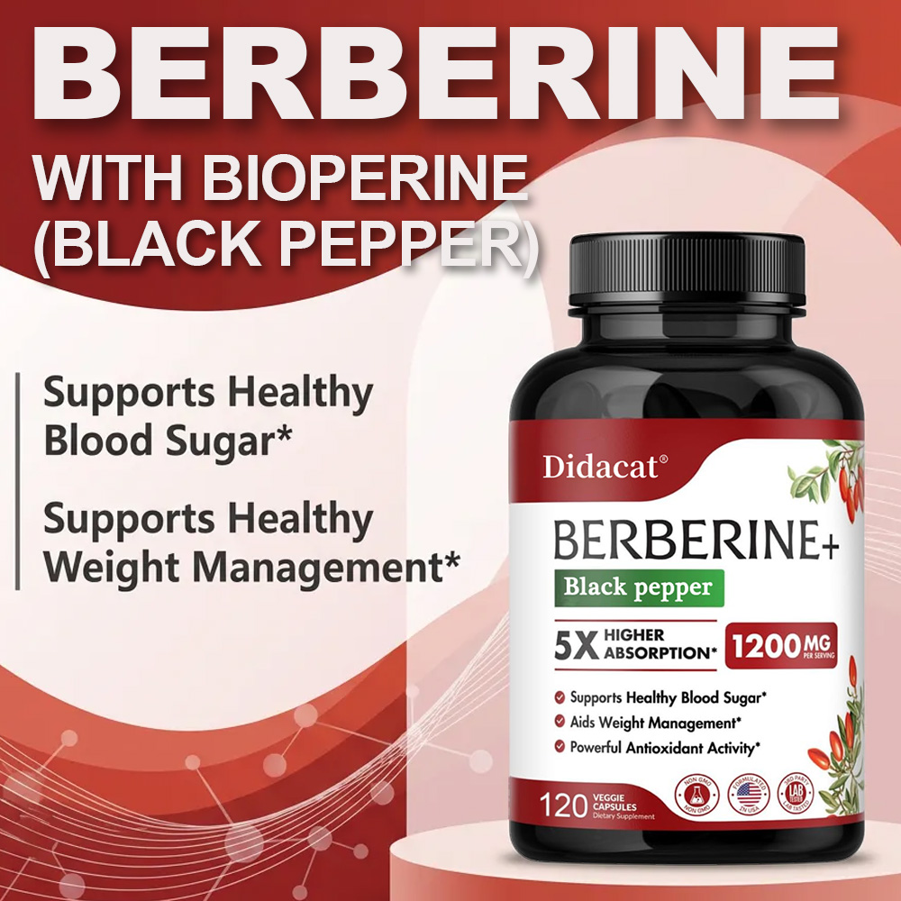 Berberine Supplement 1200mg -  - Berberine Hcl Capsule recensie en prijs